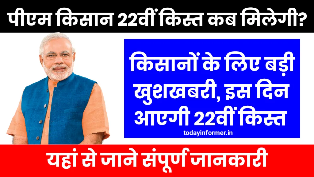 PM Kisan 22nd Installment 2026 Date Confirmed